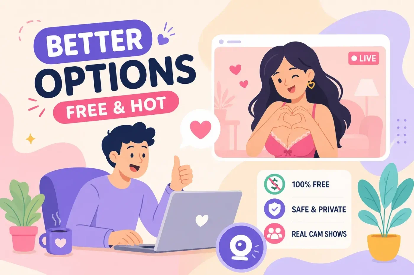 Best Free Alternatives to LiveJasmin for Live Cam Shows