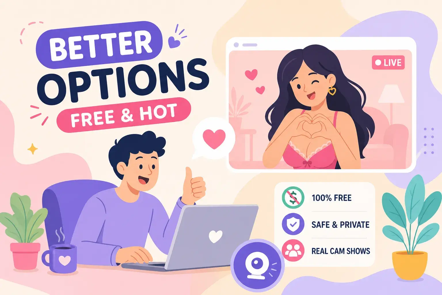 Best Free Alternatives to LiveJasmin for Live Cam Shows