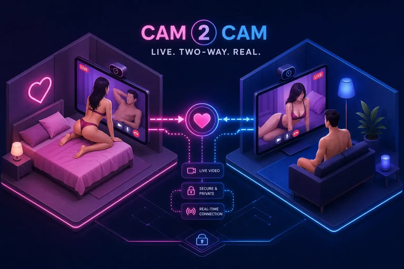 Two-Way Webcam Sex: How Cam2Cam Sessions Really Work